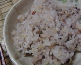 カンタン。玄米1/4ブレンドご飯作り方3写真
