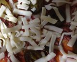 ハラペーニョ コンビーフのピザ作り方3写真