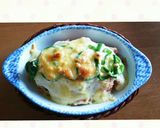 お豆腐ホワイトソースのドリア作り方5写真