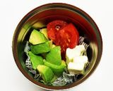 茶そば弁当♡ニコニコキティおにぎり付き作り方3写真