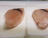 メカジキの五香粉焼き ～オニスラ添え～作り方1写真
