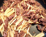 ジャガイモと牛肉の中華風炒め作り方5写真