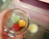 オランジーナで★プルプルクリームソーダ作り方1写真