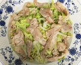 キャベツの豚ペイ焼きサラダ風作り方2写真