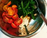 ほうれん草とトマトのデリ風サラダ作り方5写真