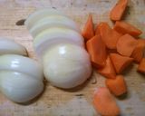 簡単！トマトとオクラのヘルシー野菜スープ作り方1写真