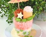 夏のデコ寿司☆卵焼きでビール寿司☆父の日作り方5写真