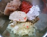 紅生姜入り　簡単ヘルシー豆腐ハンバーグ！作り方4写真