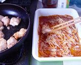 ポン酢で簡単　鶏南蛮作り方3写真