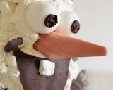 オラフの３Dショートケーキ作り方7写真