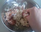 ふわふわ♡玉ねぎ入り♡お豆腐つくねバーグ作り方1写真