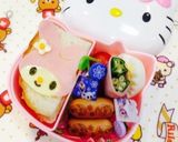 マイメロちゃん弁当…♩作り方1写真