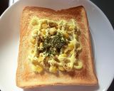 ５分で完成！コーンとマヨネーズのトースト作り方4写真
