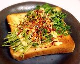 すぐに朝食！マヨ柚子コショウパン作り方3写真