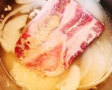 ✿豚肩ロースと玉ねぎの塩にんにく生姜煮✿作り方9写真