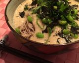 ツユなしトロロそば　納豆のタレと長芋作り方4写真