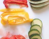 おもてなしにも！夏野菜のはちみつマリネ作り方1写真