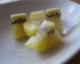 ♡レンジで簡単♡キウイのブラマンジェ作り方1写真