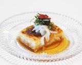 梅大葉で絶品✿豆腐ステーキさっぱりポン酢作り方4写真