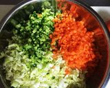 幼児食♡2歳からのコールスローサラダ作り方1写真