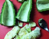 カレー味☆ゴーヤの素麺チャンプルー。作り方4写真