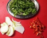 カレー味☆ゴーヤの素麺チャンプルー。作り方7写真