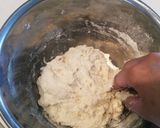 フライパンで甘めの、もちふわナン♡作り方4写真