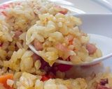 ラーメンスープでチャーハン！作り方8写真