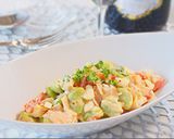 ＊そら豆の爽やか濃厚パルメザンサラダ＊作り方4写真