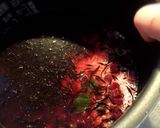 脂肪燃焼♡ひじきと赤ビーツの炊き込み御飯作り方2写真