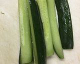 細巻き(きゅうり巻き)作り方2写真