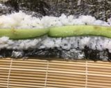 細巻き(きゅうり巻き)作り方3写真