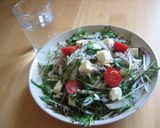 パスタ入り♪ゆかり＆チーズのみず菜サラダ作り方4写真