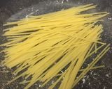 【麺つゆで簡単】*和風パスタ*作り方1写真