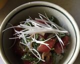簡単！！マグロとイカの韓国風丼作り方7写真