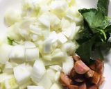 あまりカレーでキーマカレー作り方1写真