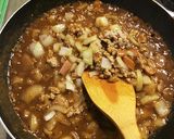 あまりカレーでキーマカレー作り方4写真