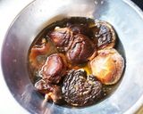 ♪夫の好きな[干し椎茸の含め煮]作り方1写真