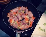 人参とキャベツの豚肉巻(酢風味)作り方6写真