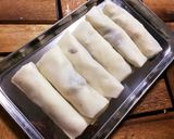 ほんのり柚子胡椒♪おつまみに☆鶏肉春巻き作り方3写真