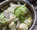 ストックチン豚でスピードランチ作り方1写真