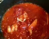 ホールトマト鶏肉カレー風味チーズ焼き。作り方3写真