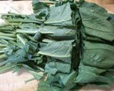 簡単♪ほうれん草と かぼちゃのお味噌汁作り方1写真
