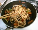 簡単 ランチに 焼きうどん 中華風 塩味作り方6写真
