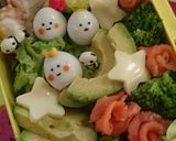 キャラ弁 うずらの卵でヘルシーサラダ弁当作り方10写真