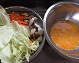 私の定番！簡単キャベツとしめじの中華炒め作り方1写真