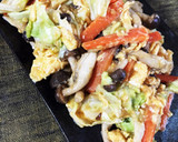 私の定番！簡単キャベツとしめじの中華炒め作り方6写真
