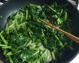 大家族の『付け合わせ』ほうれん草ソテー作り方6写真