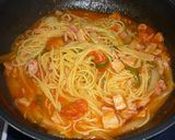 冷凍トマトで簡単♪ナッポリタ～ん？作り方14写真
