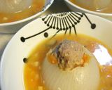 新玉ねぎの丸ごとスープ作り方9写真
